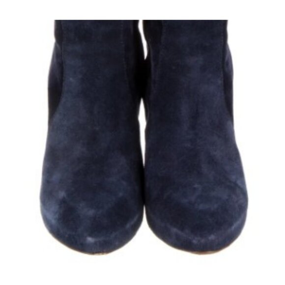 Givenchy Boots Rare Blue Suede sz 38 - Picture 8 of 13